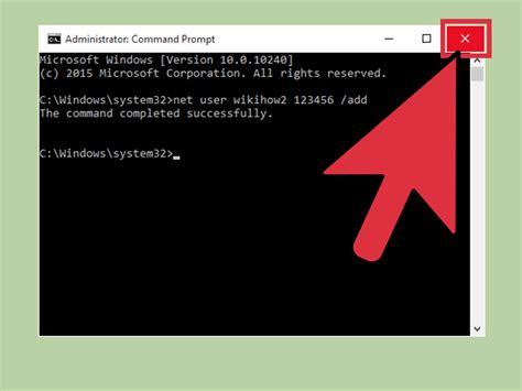 How do I add a user to Windows 10 command prompt?