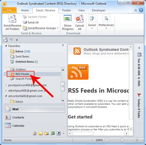 How do I add an RSS feed?