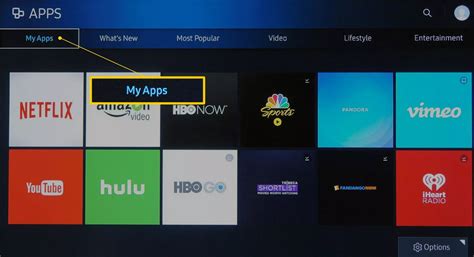 How do I add an app to my 2014 Samsung smart TV?