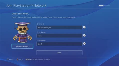 How do I add an existing account to my PS4?