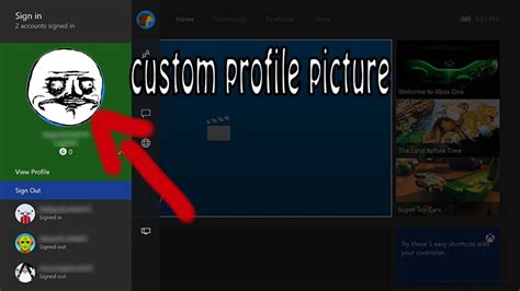 How do I add another Xbox profile to my Microsoft account?