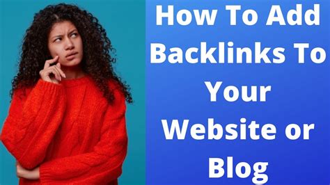 How do I add backlinks to my blog?