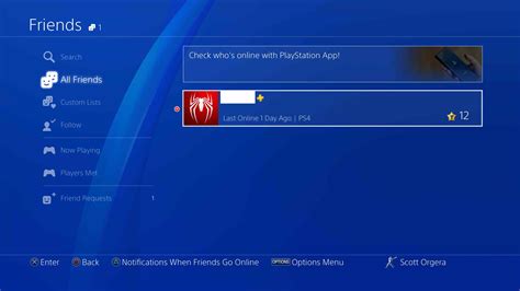 How do I add friends on EA PS4?