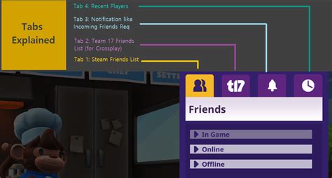 How do I add friends on T17?