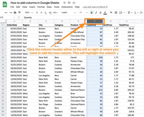 How do I add more columns in Google sheets after Z?