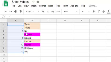 How do I add multiple numbers in Google Sheets?