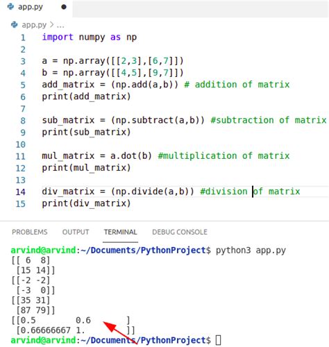 How do I add two matrices in Python using NumPy?