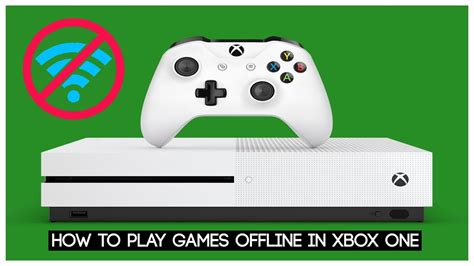 How do I allow Xbox to play games offline?