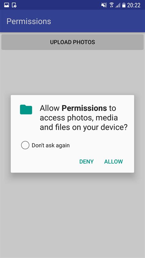 How do I allow cast permission on Android?