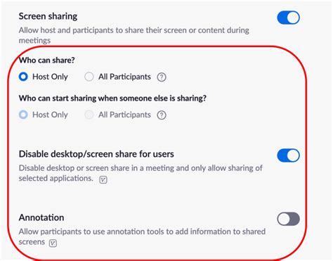 How do I allow my phone to screen share?
