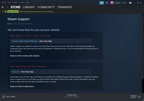 How do I appeal a Steam ban?