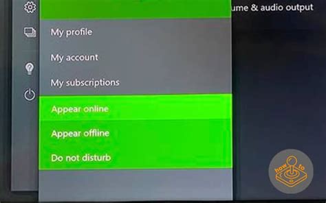 How do I appear offline on Xbox?