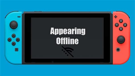 How do I appear offline on switch?