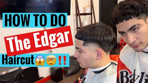 How do I ask my barber for Edgar?