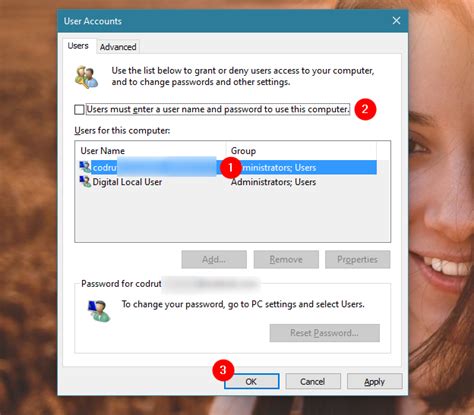 How do I automatically log into Windows without a password?