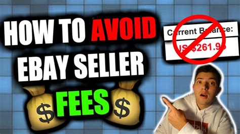 How do I avoid listing fees on eBay?