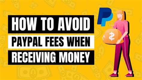 How do I avoid receiving PayPal fees?