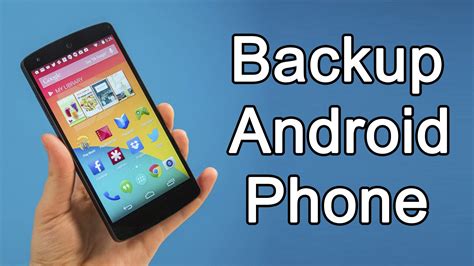How do I backup my Android passwords?