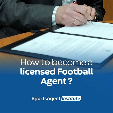 How do I become a FIFA licensed football agent?