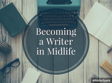 How do I become a midlife writer?