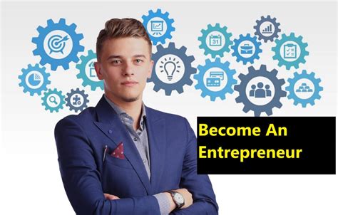 How do I become a self entrepreneur?