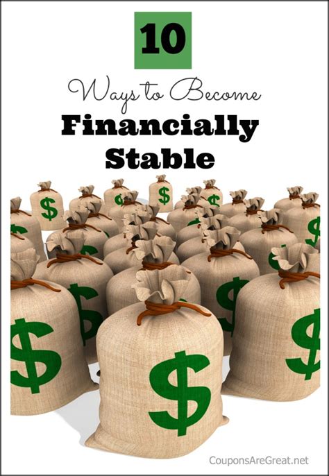 How do I become financially stable from nothing?