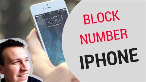 How do I block +44 numbers on my iPhone?