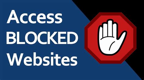 How do I block access to a website?