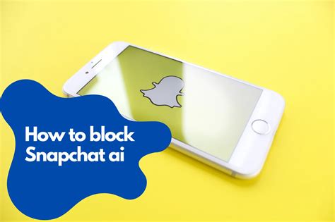 How do I block my AI on Snapchat?