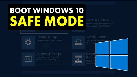 How do I boot Windows 10 in Safe Mode?