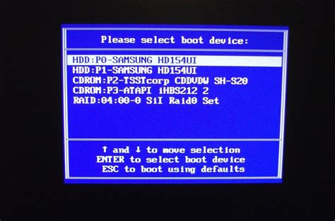 How do I boot directly from a CD?