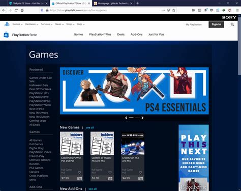 How do I browse on PlayStation?