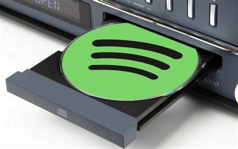 How do I burn a CD from Spotify?