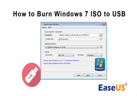 How do I burn an IMG file to a USB?