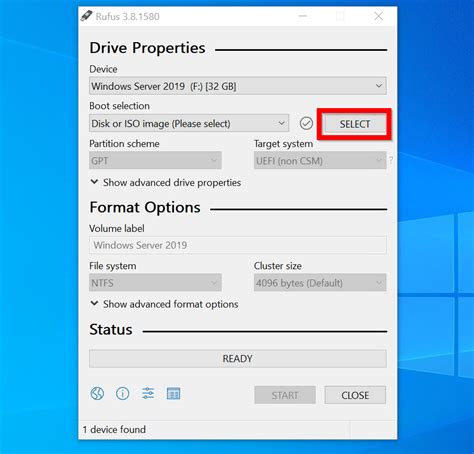 How do I burn an ISO file to a USB in Windows 10?