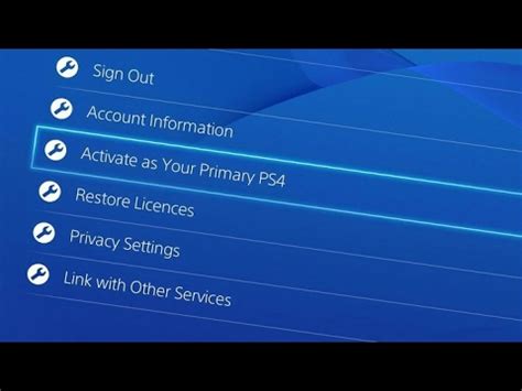 How do I bypass primary PS4?