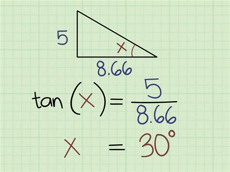 How do I calculate an angle?