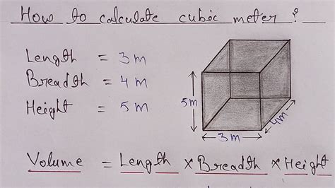 How do I calculate cubic metres of soil?