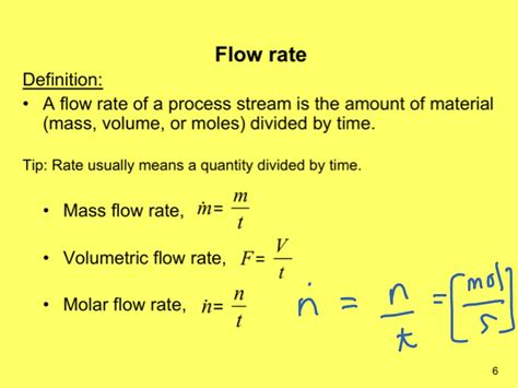 How do I calculate flow rate?