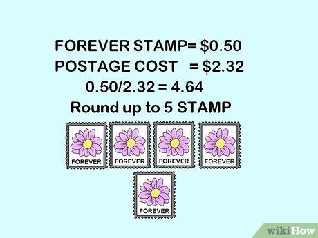How do I calculate how many stamps I need?
