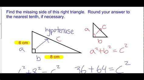 How do I calculate my hypotenuse?