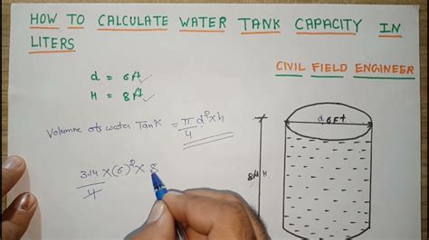How do I calculate water volume?