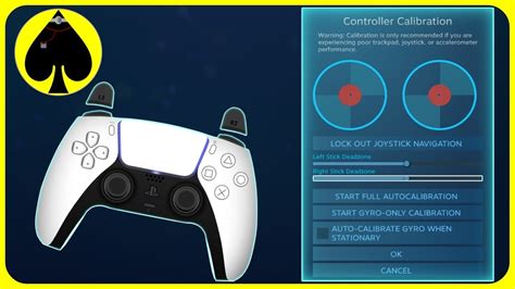 How do I calibrate my PS5 controller on Steam?