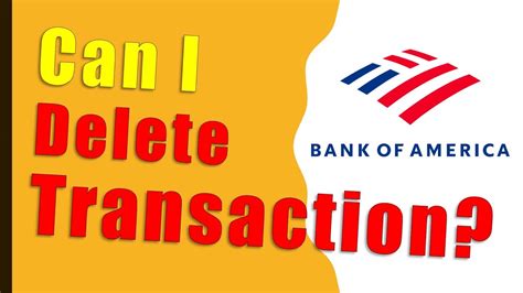 How do I cancel a bank transaction?