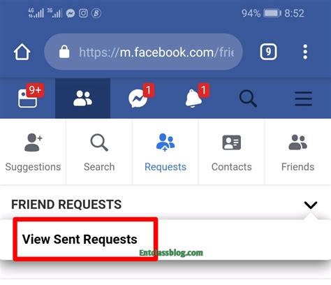How do I cancel a friend request on Facebook 2023?