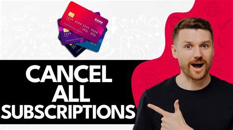 How do I cancel all my debit card subscriptions?