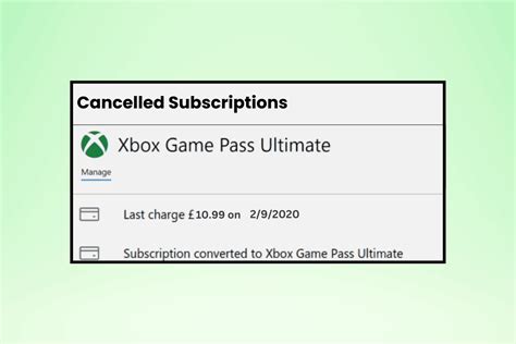 How do I cancel my Xbox Ultimate Game Pass on PC?