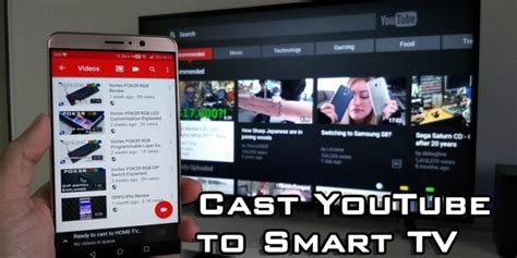 How do I cast YouTube to my TV?
