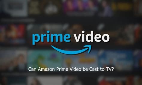 How do I cast from Amazon Prime?