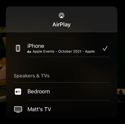 How do I cast to Apple TV?